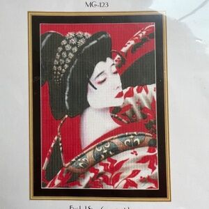 Mystic Stitch Maxine Gadd Kabuki Cross Stitch Pattern Graph Booklet